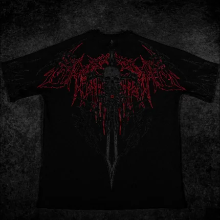 Bone Splitter Oversized T shirt NIGHTMARE 1.webp