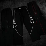 Breathedivinity Excalibur Uncuffed Cargo Trackpants VOID BLACK 1.webp