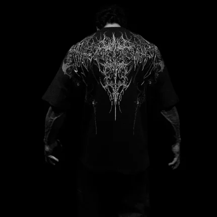 Breathedivinity Forgotten Soul Oversized T Shirt VOID BLACK 1.webp