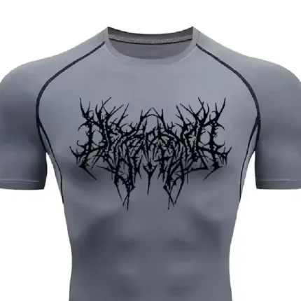 Breathedivinity Hellfire Oversized T Shirt VOID Grey 2.webp