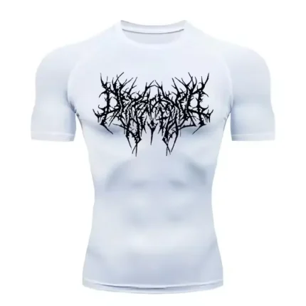 Breathedivinity Hellfire Oversized T Shirt VOID White 3.webp