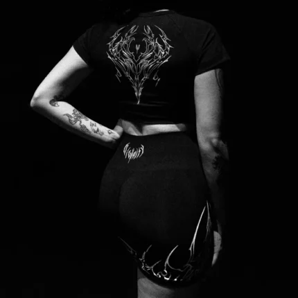 Breathedivinity Void Tech™ Cathedral Shorts BLACK 3.webp
