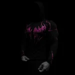 Breathedivinity Void Tech™ Hollow Knight Hoodie Compression BLOSSOM PINK 4.webp